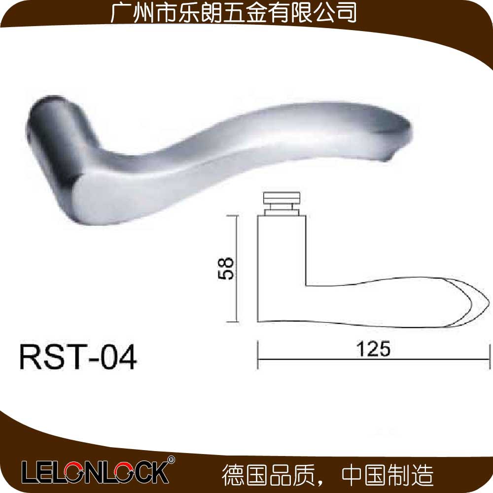 樂(lè)朗五金RST-04+RML-13+RCR-01不銹鋼防盜門(mén)鎖